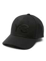 Y-3 casquette à logo floqué - Noir