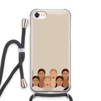 Girls girls girls: iPhone 7 Transparant Hoesje met koord