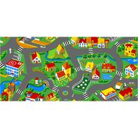 Speeltapijt Stad 140x200cm