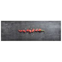 VidaXL Keukenmat wasbaar pepper 60x300 cm