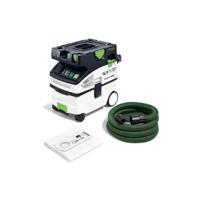 Festool stofzuiger - CLEANTEC CTL MIDI I - Bluetooth - 1200W - 15 L - L-klasse - 574832