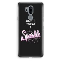 Sparkle quote: LG G7 Thinq Transparant Hoesje