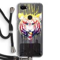 Fading: Pixel 3a Transparant Hoesje met koord