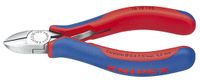 Knipex Zijsnijtang Voor elektromechanica | verzonken scharnier | met facet | 125 mm - 7612125