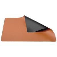 Jay Hill Placemat Leer - Cognac | Zwart - dubbelzijdig - 46 x 33 cm