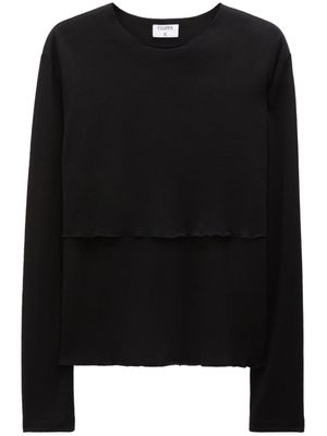 Filippa K T-shirt met franje - Zwart Filippa K T-shirt met franje - Zwart