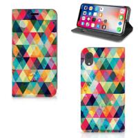Apple iPhone Xr | Hoesje met Magneet | Geruit