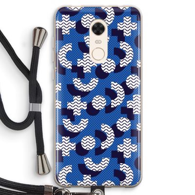 8-bit N°5: Xiaomi Redmi 5 Transparant Hoesje met koord