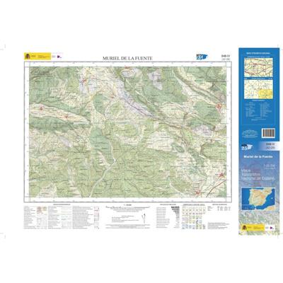 Topografische kaart 348-IV Muriel de la Fuente | CNIG - Instituto Geográfico Nacional1
