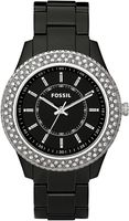 Horlogeband Fossil ES2445 Kunststof/Plastic Zwart