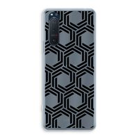 Geometrisch patroon: Sony Xperia 5 II Transparant Hoesje
