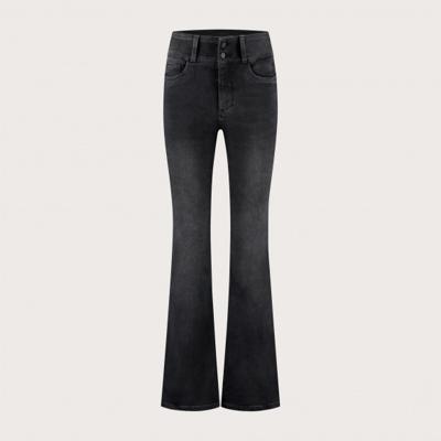 Florez - Zwart | Dames | Jeans | Zwart | 31 | regular | Kamst mode