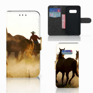 Samsung Galaxy S10e Telefoonhoesje met Pasjes Design Cowboy