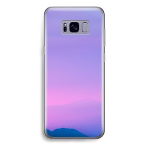 Sunset pastel: Samsung Galaxy S8 Plus Transparant Hoesje