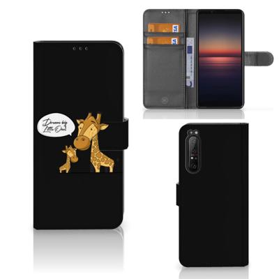 Sony Xperia 1 II Leuk Hoesje Giraffe Sony Xperia 1 II Leuk Hoesje Giraffe