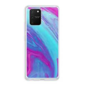 Zweverige regenboog: Samsung Galaxy S10 Lite Transparant Hoesje