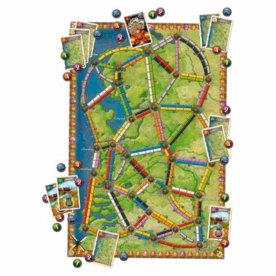 Asmodee Ticket to ride - nederland bordspel