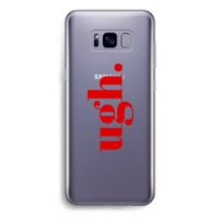 Ugh: Samsung Galaxy S8 Plus Transparant Hoesje