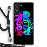 Dream: Samsung Galaxy S21 FE Transparant Hoesje met koord