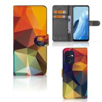OPPO Find X5 Lite | Reno 7 5G | Book Case | Polygon Color