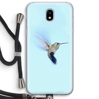 Kolibri: Samsung Galaxy J5 (2017) Transparant Hoesje met koord