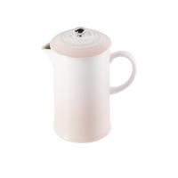 LE CREUSET - Aardewerk - Koffiepot met pers 0,80l Shell Pink