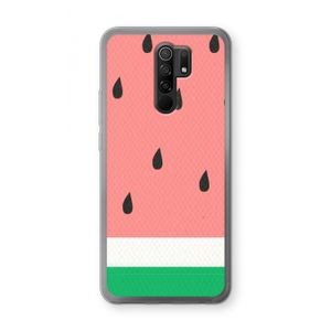 Watermeloen: Xiaomi Redmi 9 Transparant Hoesje