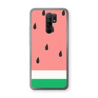 Watermeloen: Xiaomi Redmi 9 Transparant Hoesje