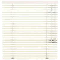 Leen Bakker - Fenstr Jaloezie 50mm Standaard Lak - (25008) - Aluminium - Crème - 120x10x10 Cm