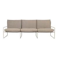 ferm LIVING Desert 3-zitsbank Dolce - Cashmere / Dark Sand