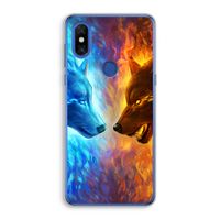 Fire & Ice: Xiaomi Mi Mix 3 Transparant Hoesje