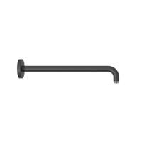 Douchearm Tres Exclusive | 40 cm | Wandmontage | Messing | Rond | Zwart mat