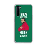 Sleigh Bells Ring: OnePlus Nord Transparant Hoesje Sleigh Bells Ring: OnePlus Nord Transparant Hoesje