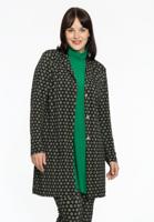 Yoek Lange blazer BARONNE | Zwart | Maat 50/52