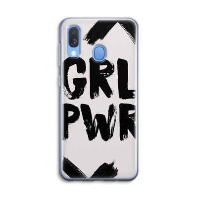 Girl Power #2: Samsung Galaxy A40 Transparant Hoesje