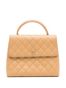 CHANEL Pre-Owned sac à main Kelly (2000-2001) - Marron