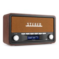 Retourdeal - Audizio Foggia retro DAB+ radio met Bluetooth - Stereo - thumbnail