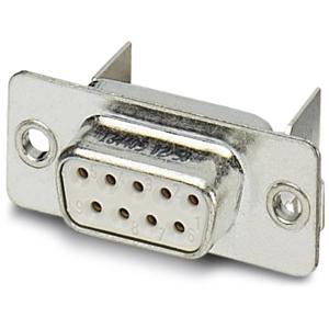 Phoenix Contact VS-09-BU-DSUB-LH-B 1654798 D-sub female connector 90 ° Aantal polen: 9 Solderen 10 stuk(s)