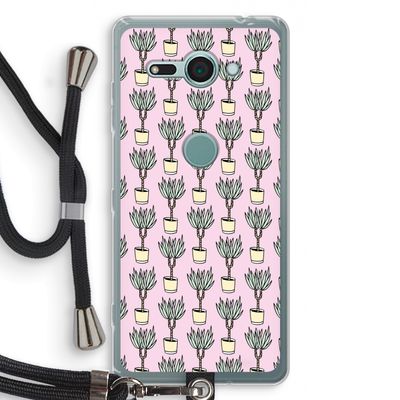 Boompje: Sony Xperia XZ2 Compact Transparant Hoesje met koord