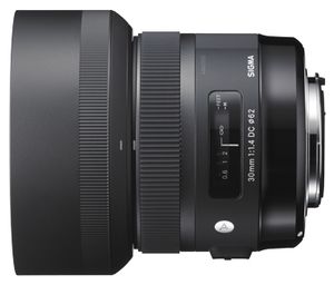 Sigma 30mm F1.4 DC HSM | Art SLR Standaardlens Zwart