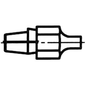 Weller 51315399 Soldeer zuigmond Mespunt Grootte soldeerpunt 0.55 mm Lengte soldeerpunt: 22 mm Inhoud: 1 stuk(s)