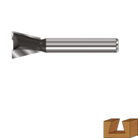 Rotec HM Zwaluwstaartfrees | GOLD-LINE | ø22/15 | d2=8 - 271.06.2200
