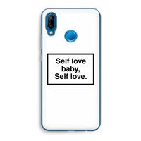Self love: Huawei P20 Lite Transparant Hoesje