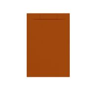 Douchebak + Sifon Allibert Rectangle 120x80 cm Satijn Koper Oranje - thumbnail
