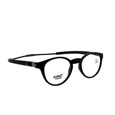 Leesbril Clic Pantos Tube zwart - +1.5