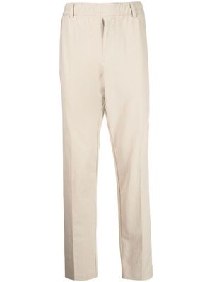 James Perse pantalon droit à taille haute - Tons neutres