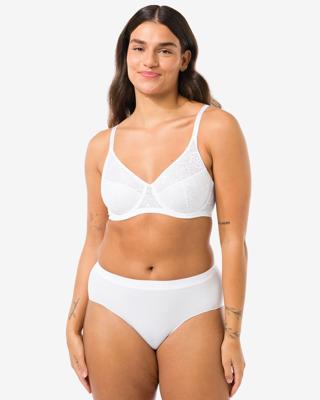 HEMA Dameshipster naadloos micro wit (wit)