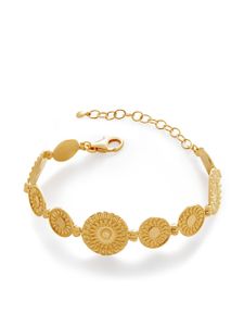 Monica Vinader bracelet Juno en vermeil - Or