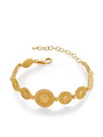 Monica Vinader bracelet Juno en vermeil - Or