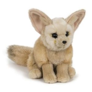 Pluche speelgoed woestijn vos knuffeldier 23 cm   -